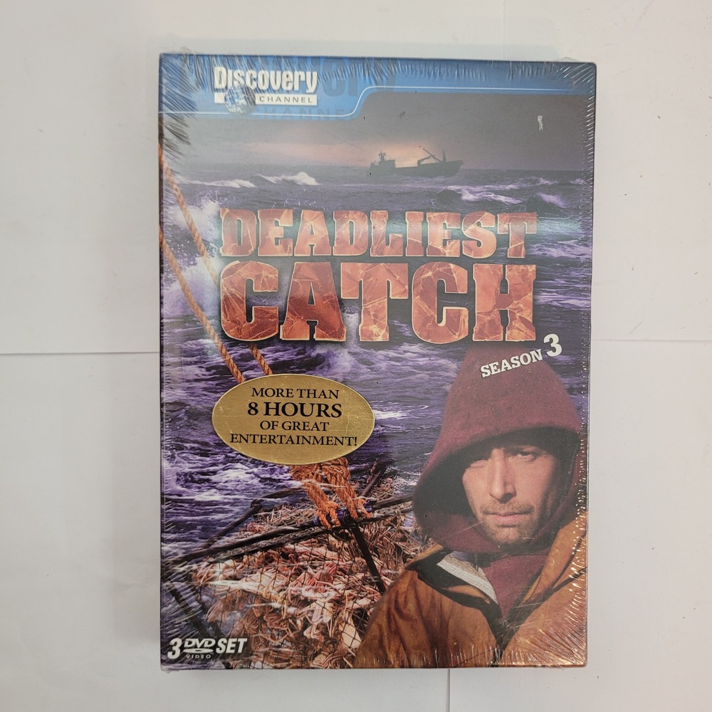 Discovery Channel Deadliest Catch Season 3 DVD Box Set New Sealed